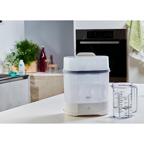 Thumbnail 5 de Chicco Esterilizador Eléctrico, Esterilizador de Biberones, Sacaleches y Chupete, con 3 Configuraciones y Apagado Automático, Apto para Microondas, Universal hasta 6 Biberones de 330 ml, Blanco