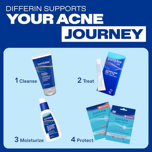 Thumbnail 6 de Differin Acne Retinoid Treatment Gel 0.1% Adapalene, 45g Pump – FDA-Approved OTC Retinoid