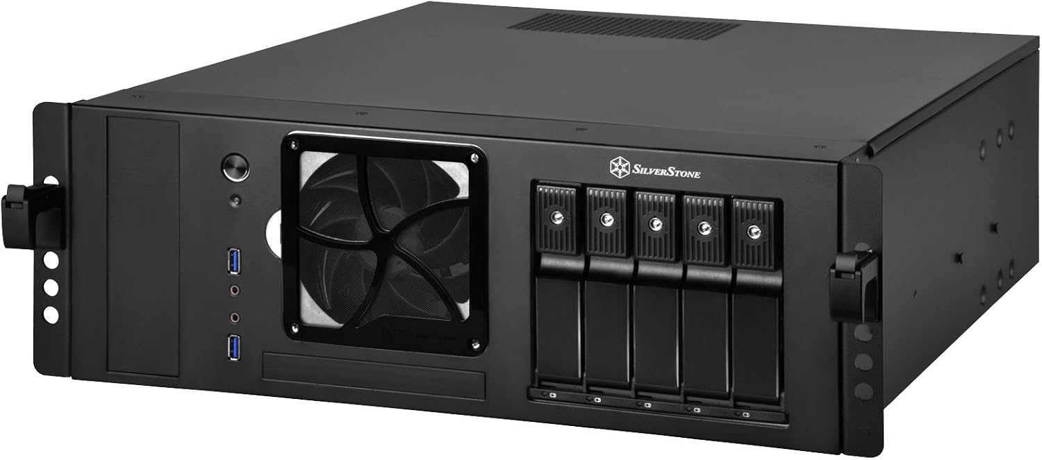 Thumbnail 6 de SilverStone SST-DS380 – obudowa Mini-ITX na 12 dysków, hot-swap, czarna