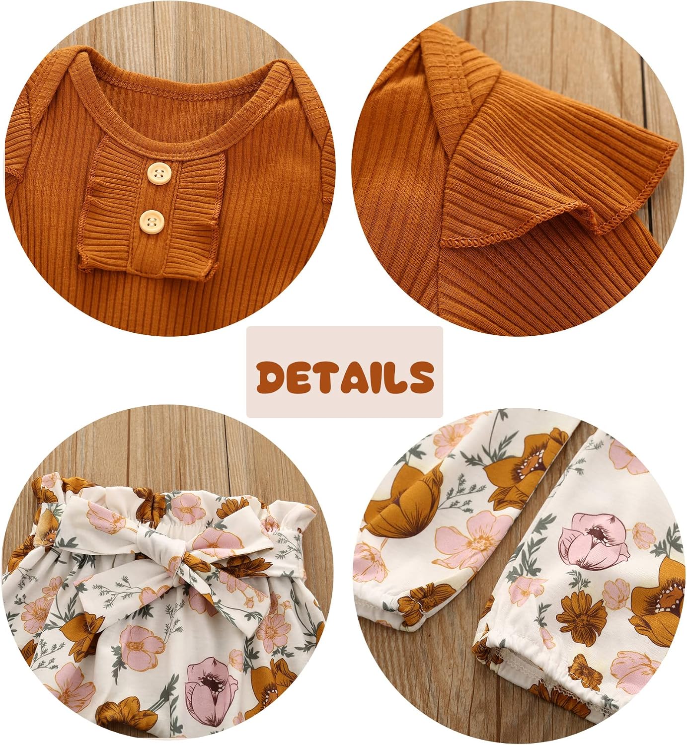 Detalle 1 de Kislio Baby Girl Outfit Set, Cotton Blend