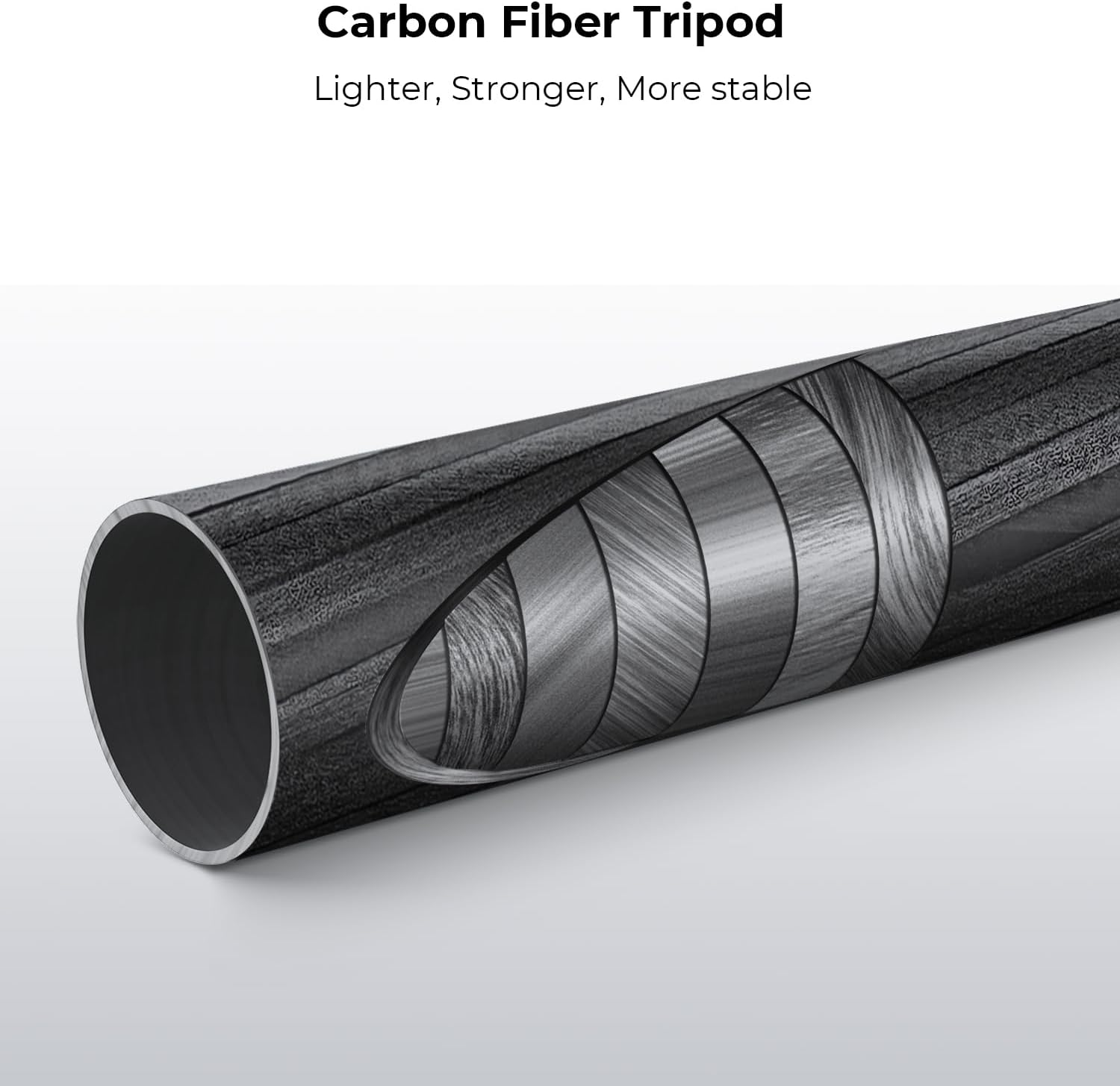 Thumbnail 2 de K&F CONCEPT D255C4 Carbon Stativ 172 cm