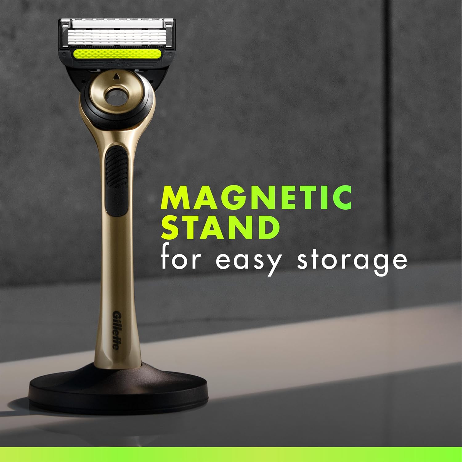Detalle 2 de GilletteLabs Champion Gold razor 1 handle