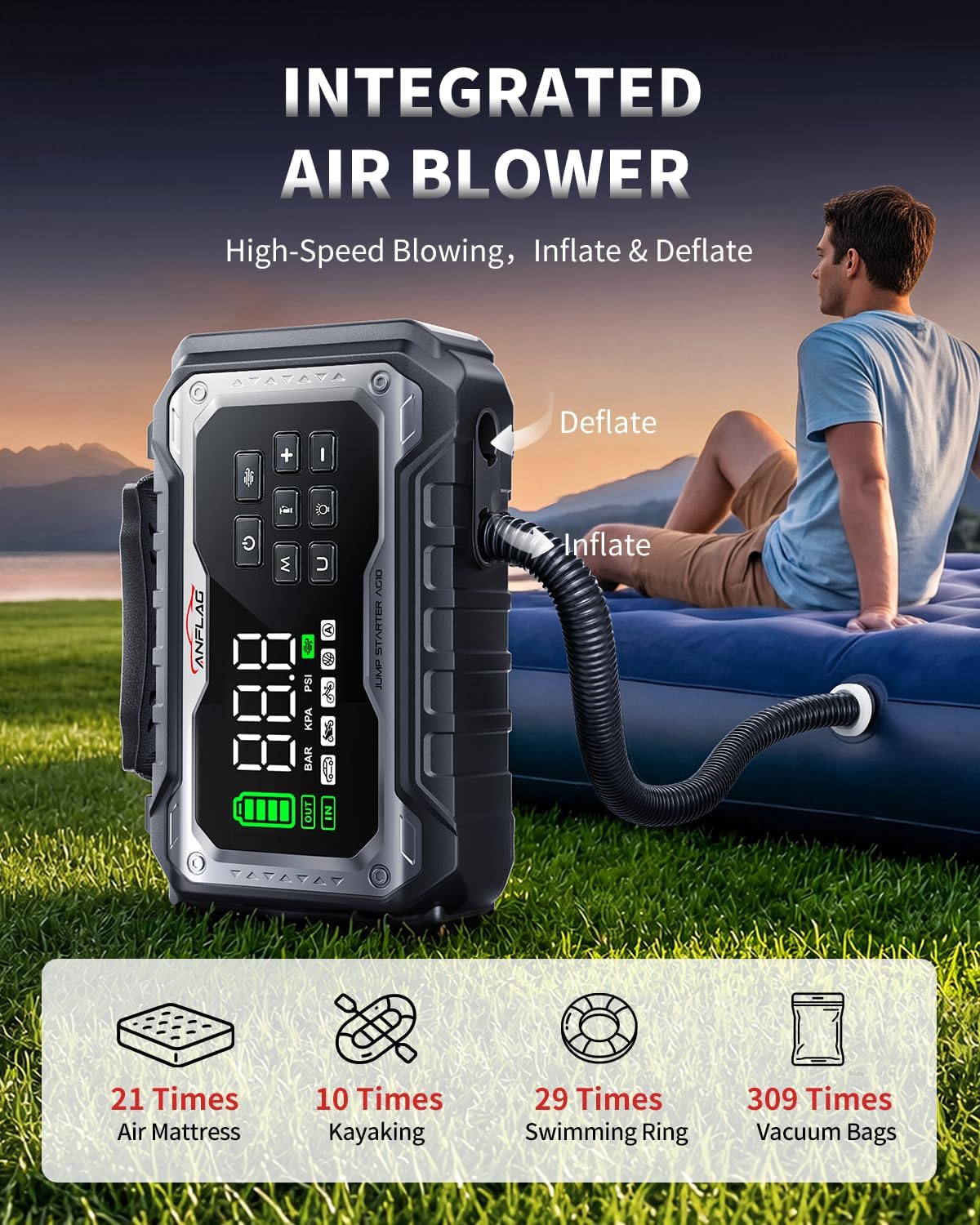 Detalle 2 de Car Battery Jump Starter 8000A