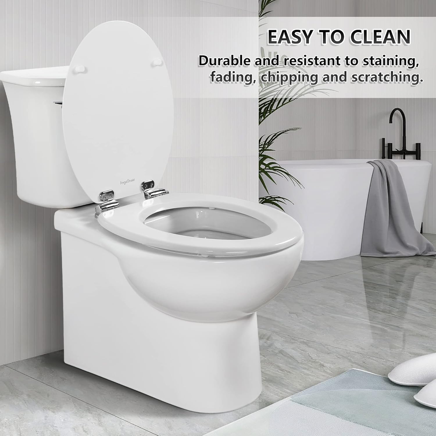 Thumbnail 5 de Angel Shield Soft Close Toilet Seat