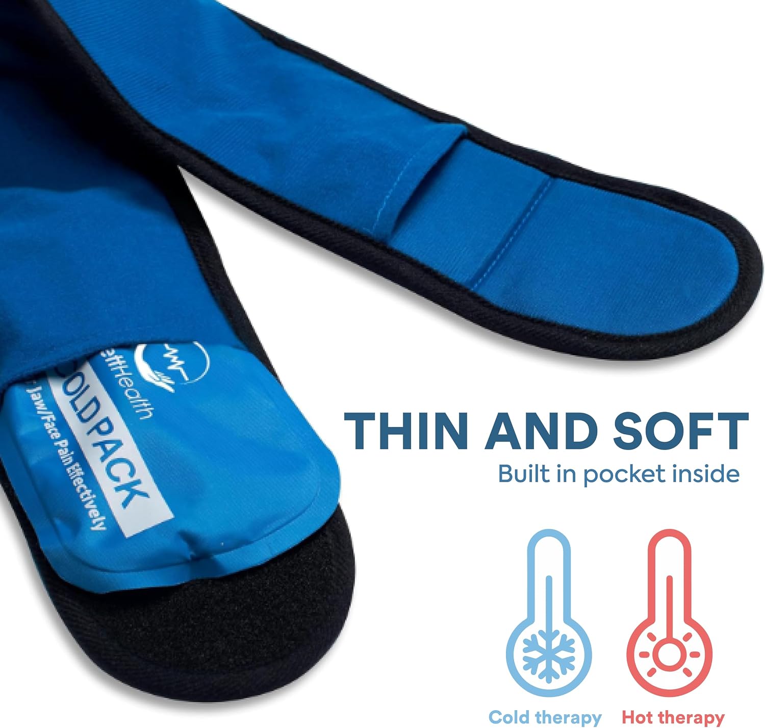 Thumbnail 4 de All Sett Health Facial Ice Pack Wrap, 4 Gel Packs