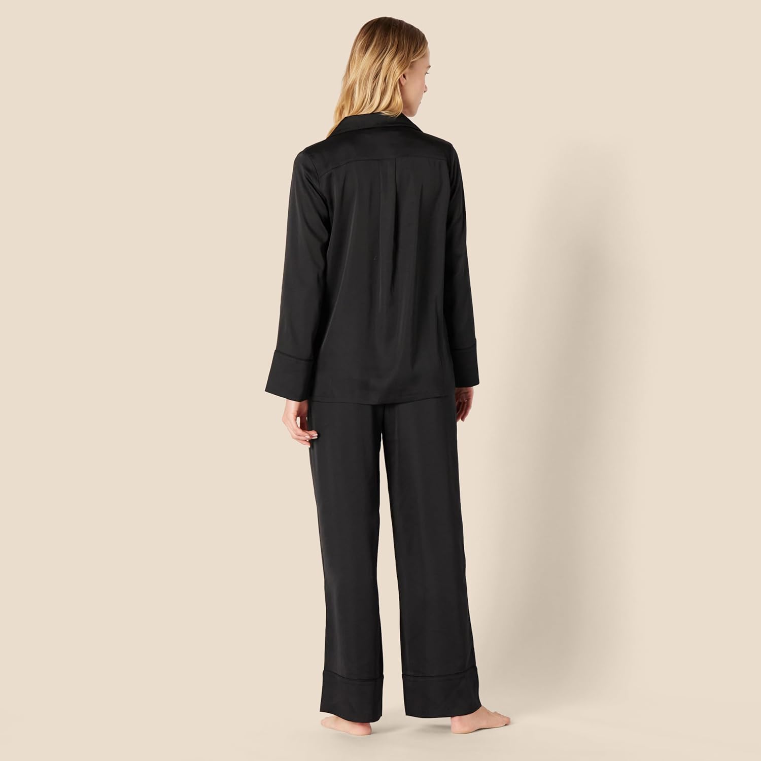 Thumbnail 1 de Amazon Essentials Damen Satin-Pyjamaset mit Hemd und Hose