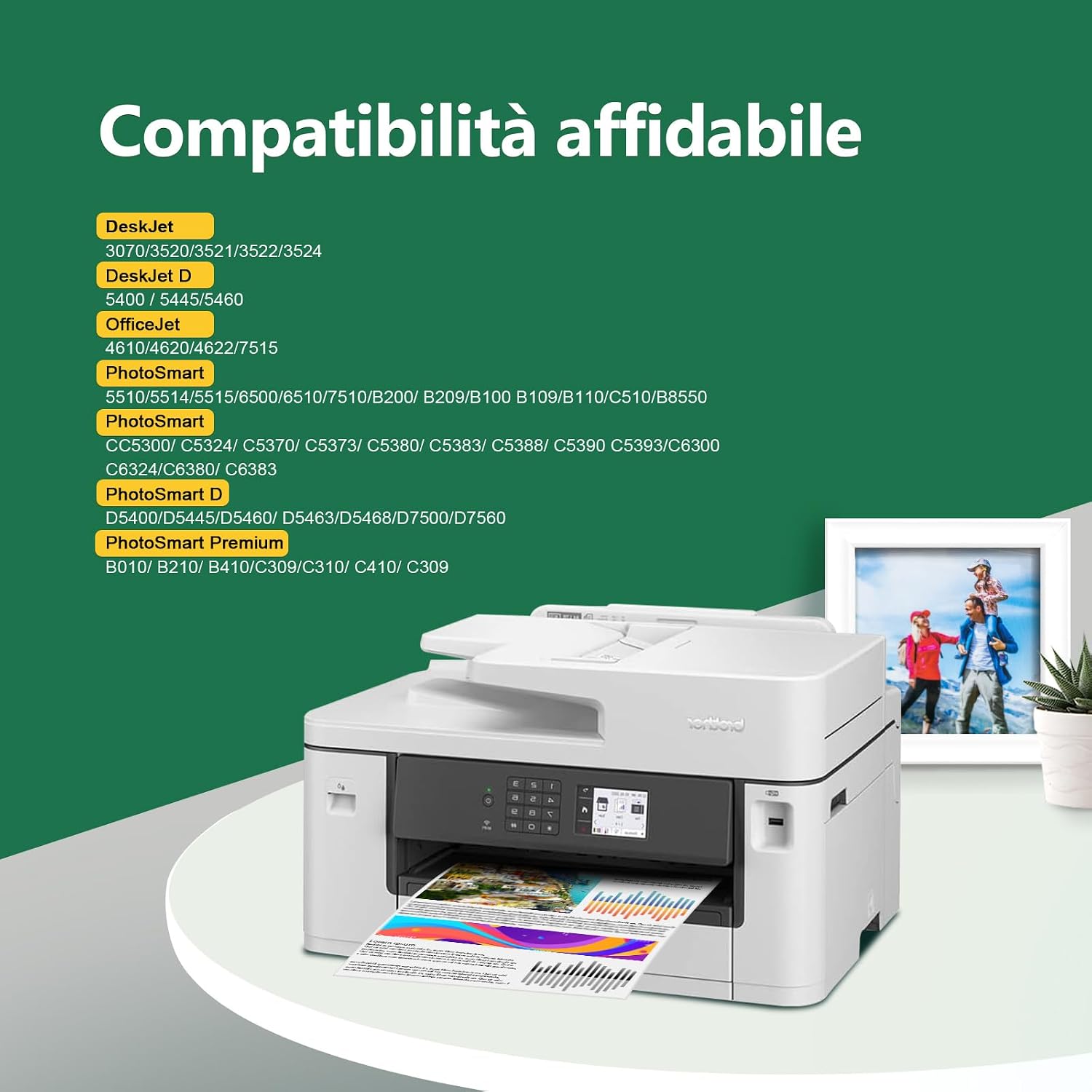 Detalle 2 de KINGJET 364XL Cartucce compatibili per HP 364XL multipack 12 pezzi 🖨