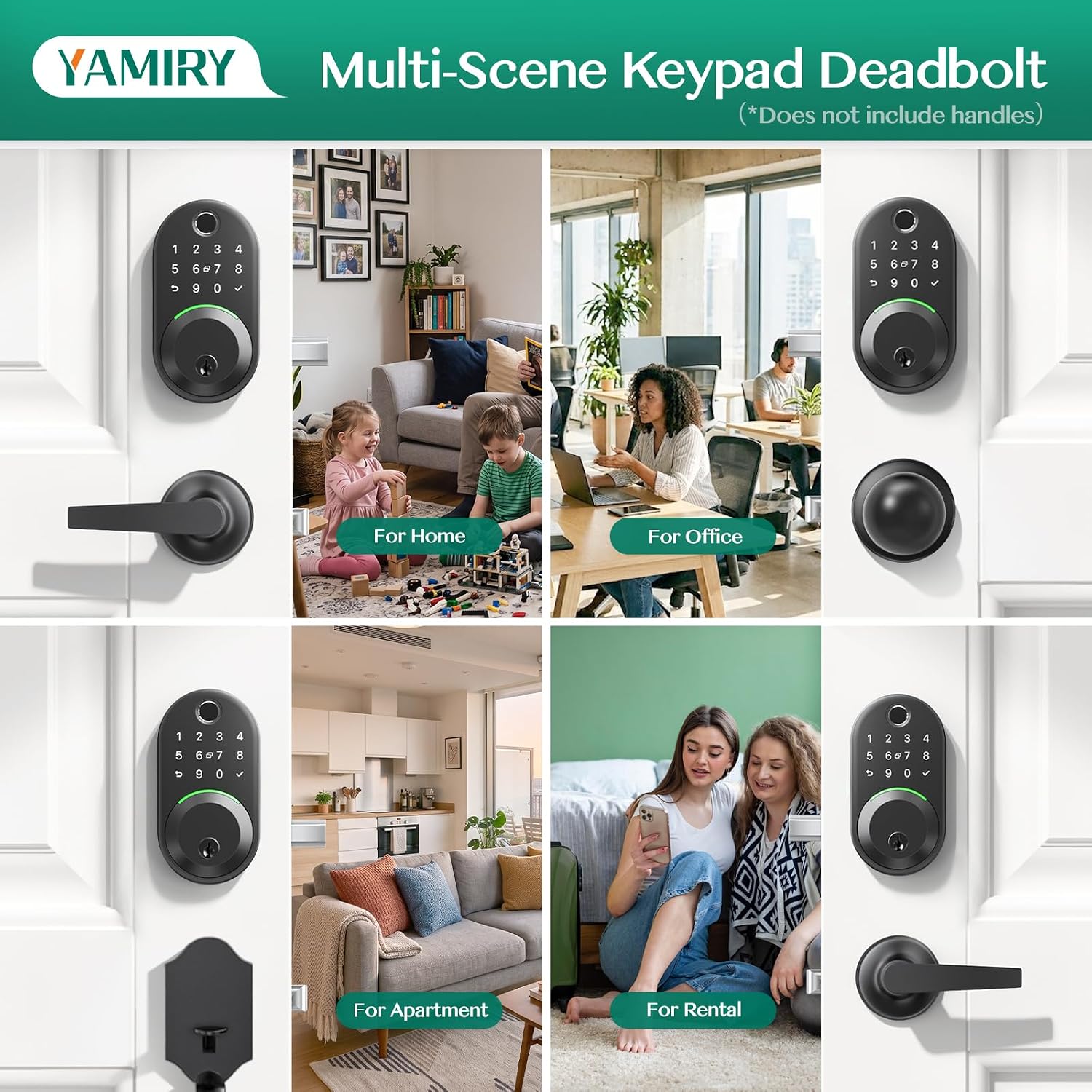 Thumbnail 6 de Yamiry Smart Deadbolt Lock with Keypad