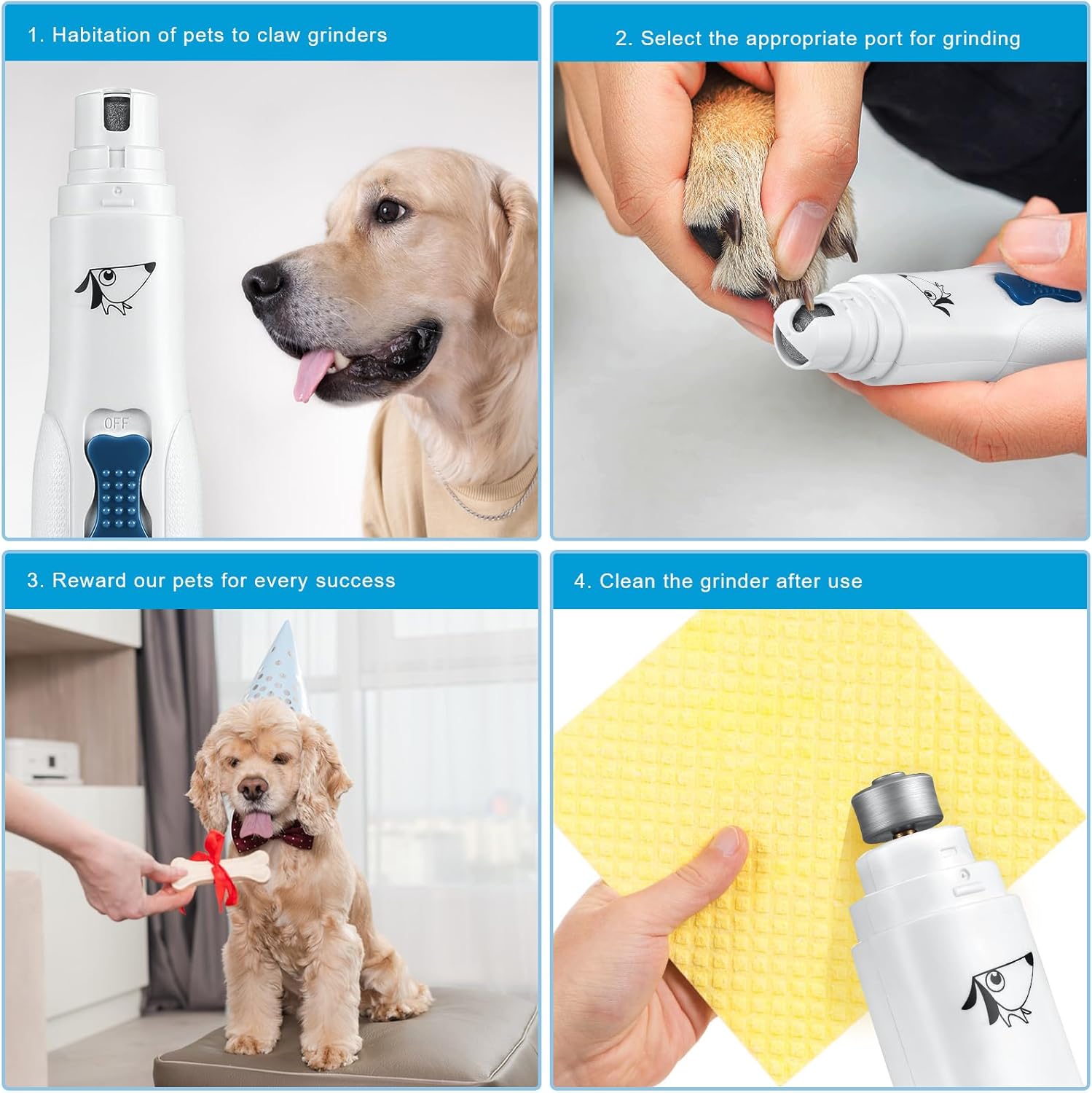 Thumbnail 4 de Dog nail grinder with ultra quiet design