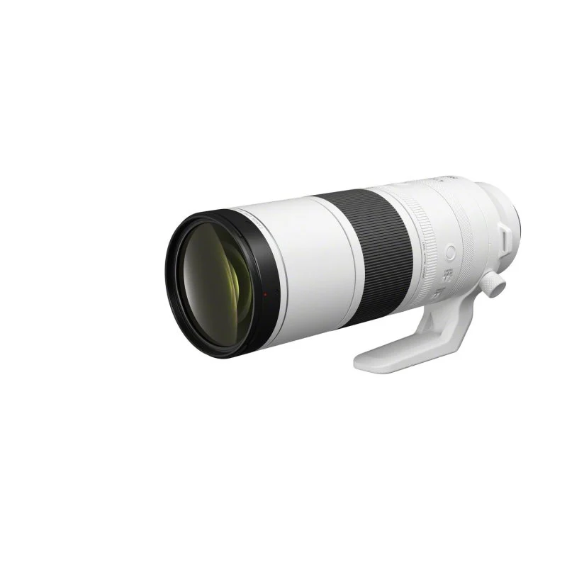 Detalle de Canon RF 200-800mm F6.3-9 IS USM: alcance tele фото versátil para fauna y deporte