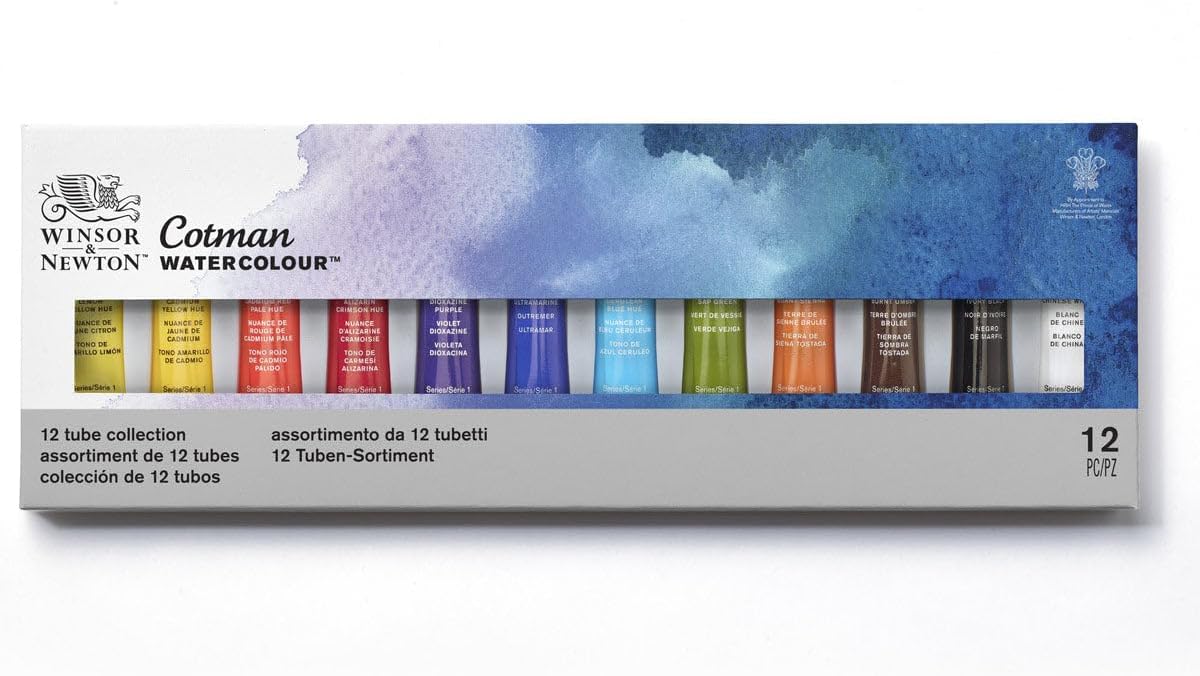 Thumbnail 5 de Winsor & Newton コットマン ウォーターカラー 水彩絵具 48色セット、8mlチューブ・メタリックカラー入り