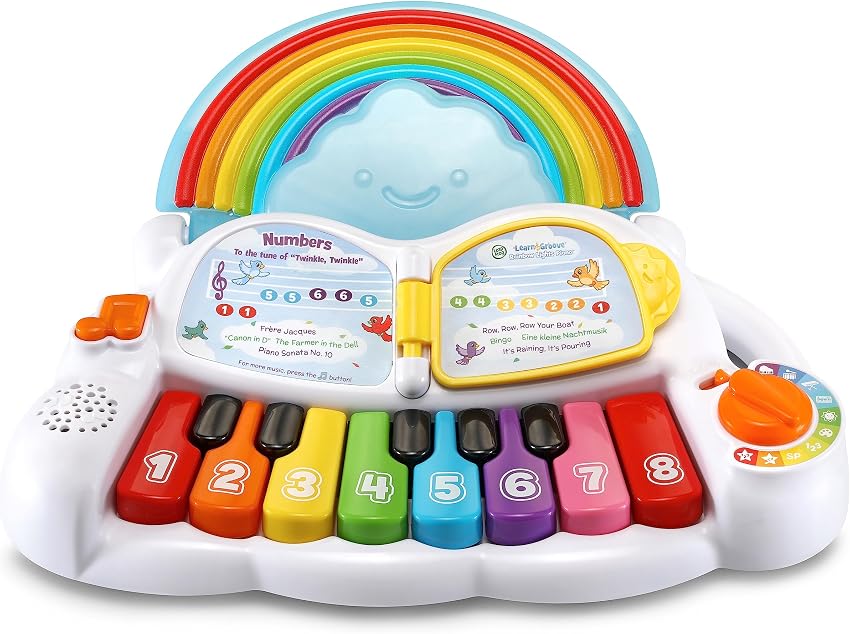 Detalle 2 de Leapfrog VTech Piano arcoíris para +1 año 🎹