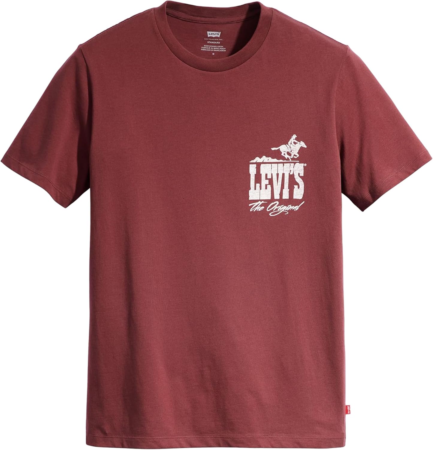 Thumbnail 5 de Levi's Graphic Set-in Neck T-Shirt White Hombre