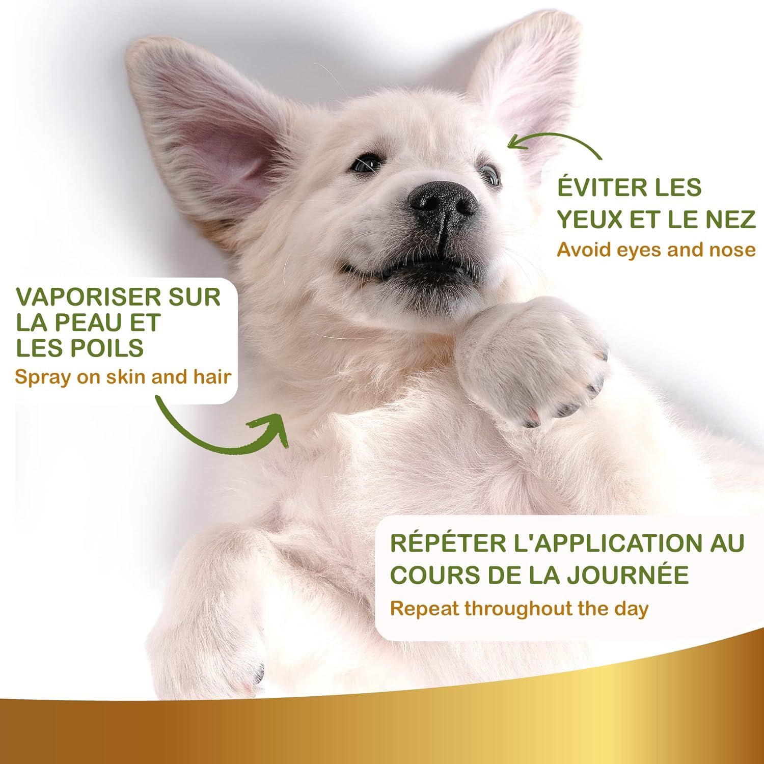 Detalle de Spray Répulsif Naturel Linea 101 contre Puces, Tiques et Moustiques – Neem, 250 ml