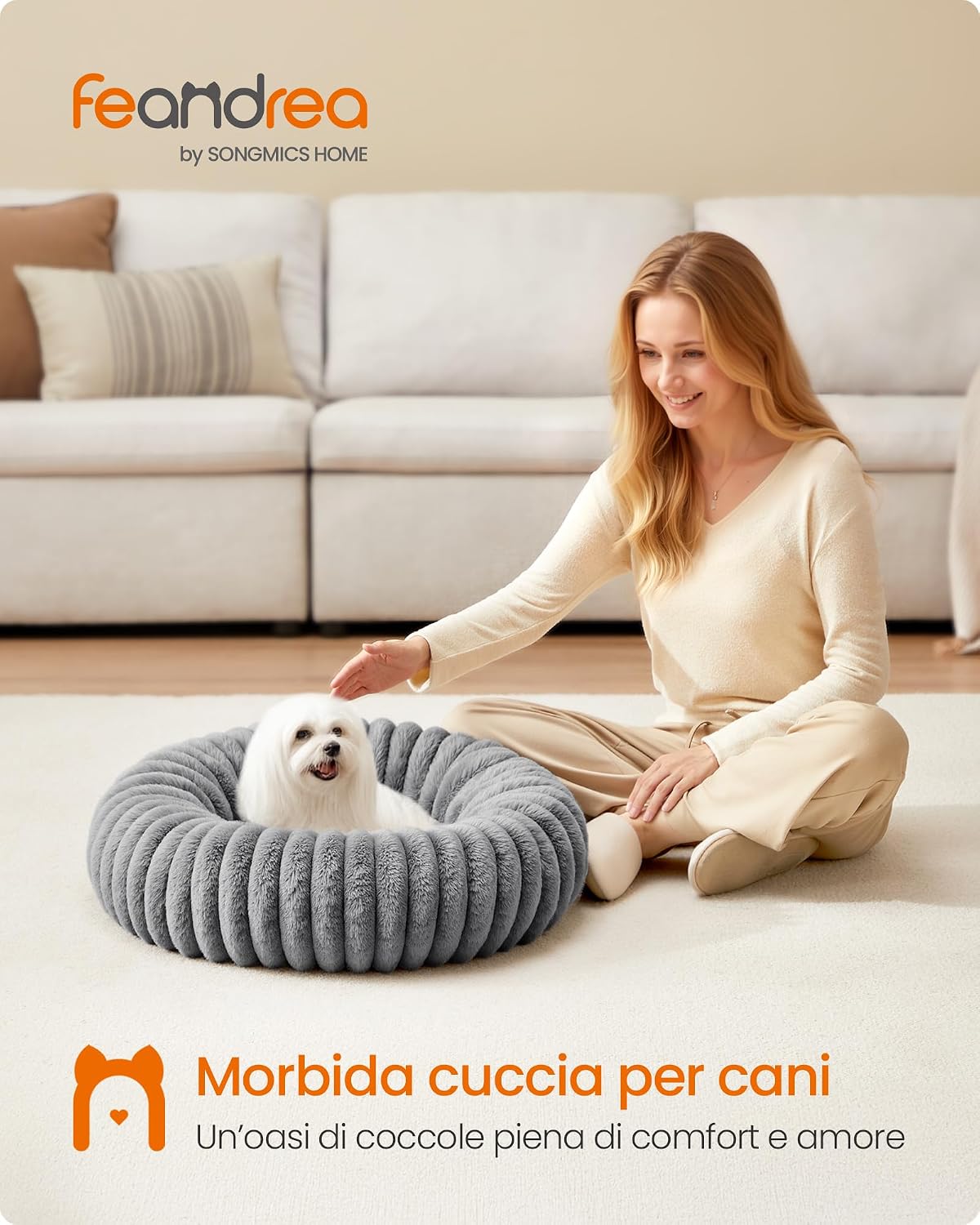 Thumbnail 1 de Feandrea cuccia donut 60 cm per cani