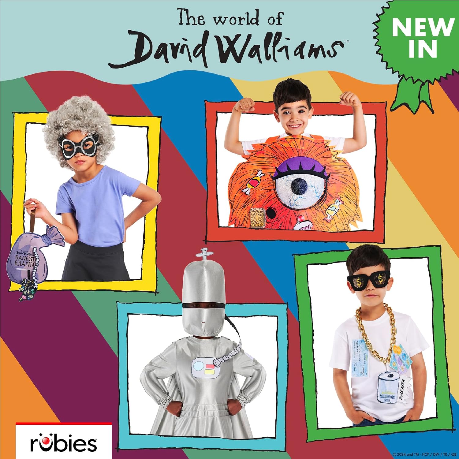 Thumbnail 3 de Rubie's David Walliams Spaceboy Costume 5-6 yrs