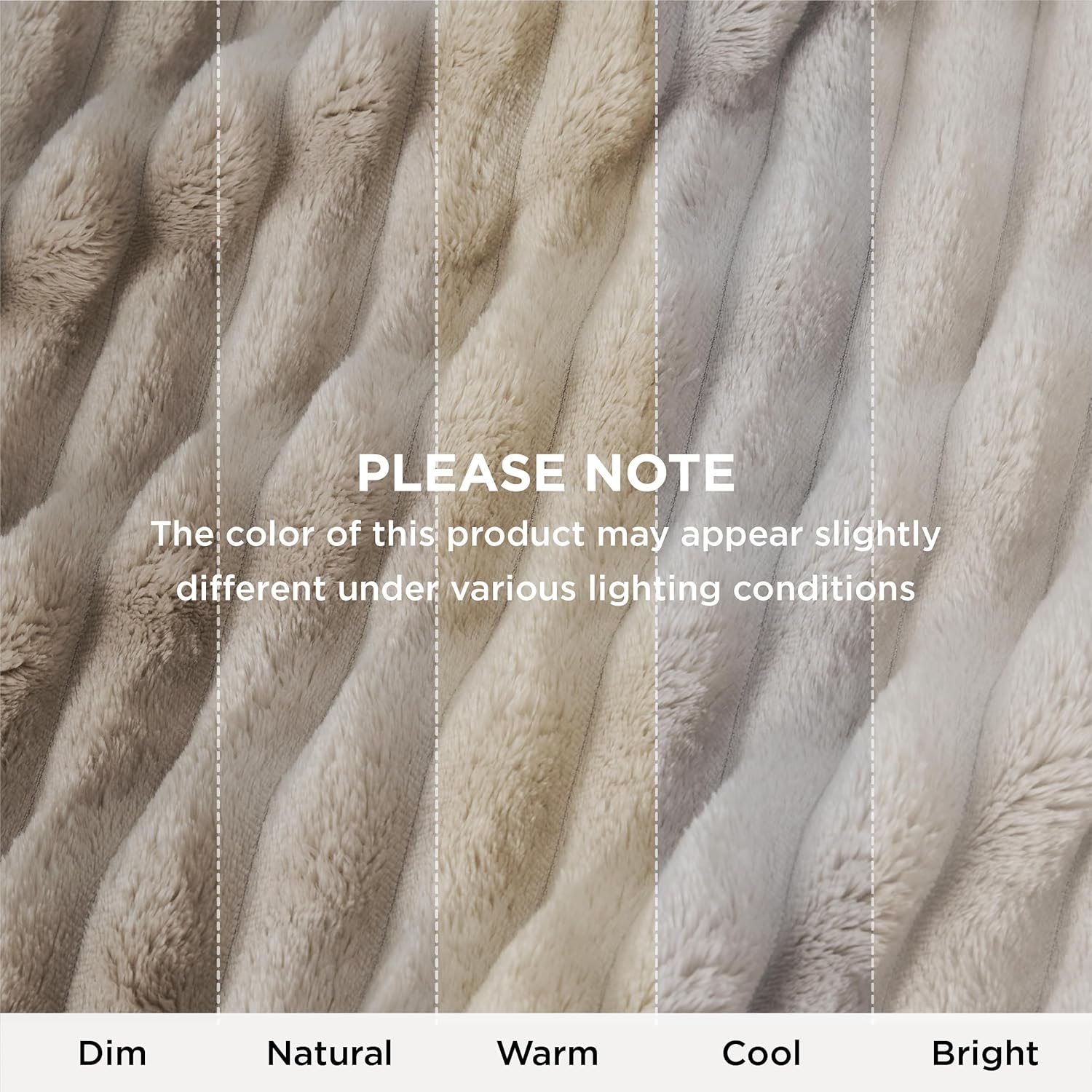 Thumbnail 5 de Bedsure Fleece Throw Blanket 130x170 cm