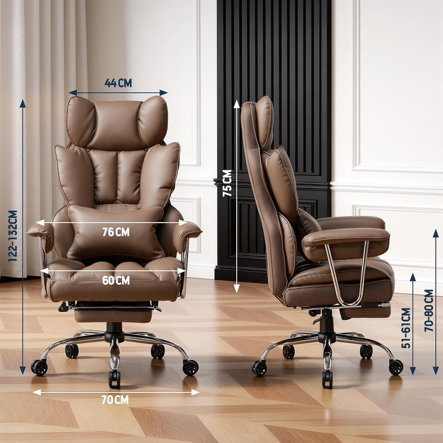 Thumbnail 1 de Efomao Big and Tall Office Chair