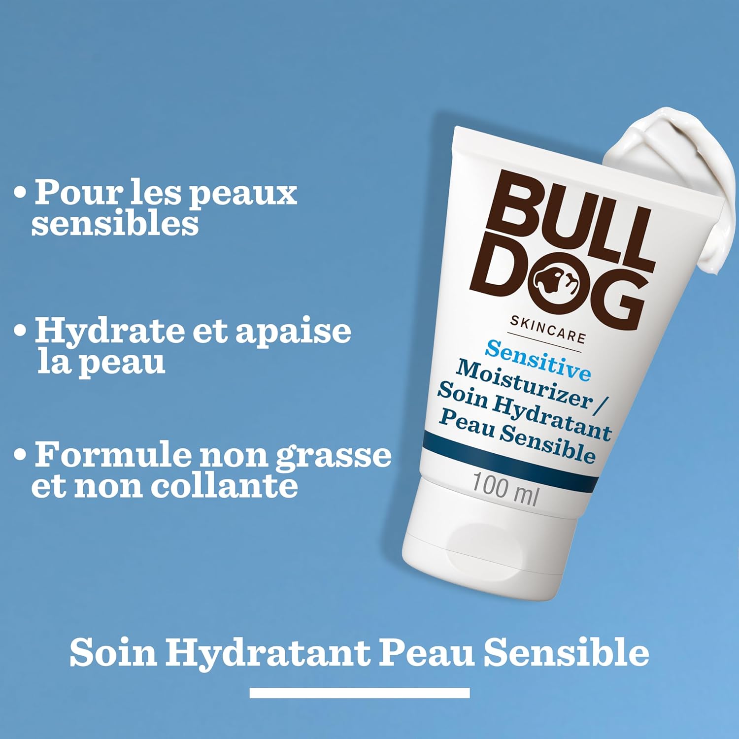 Detalle 2 de Bulldog Soin Hydratant Peau Sensible 100 ml