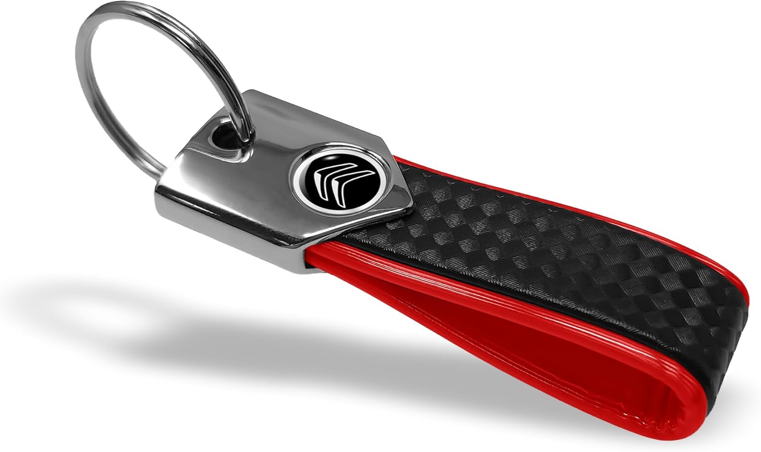 Detalle de Portachiavi Olografico Ufficiale Citroën Carbon – stile e resistenza in un accessorio di nicchia