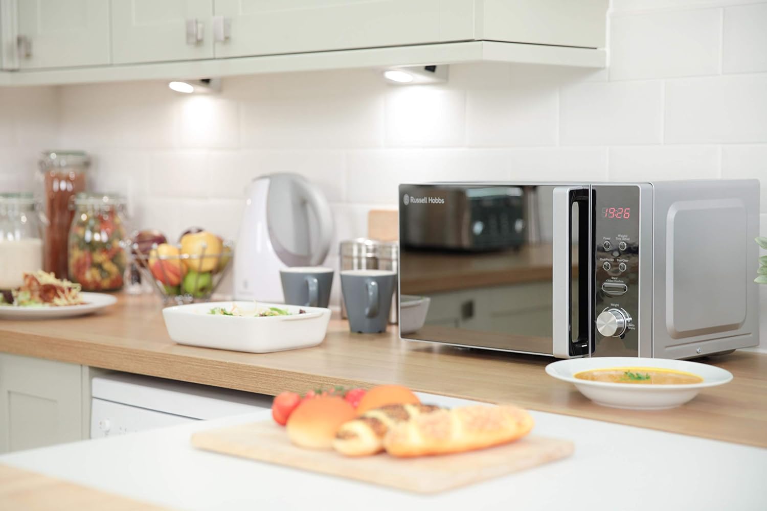 Thumbnail 3 de Russell Hobbs RHM2076S Microondas compacto 20 L