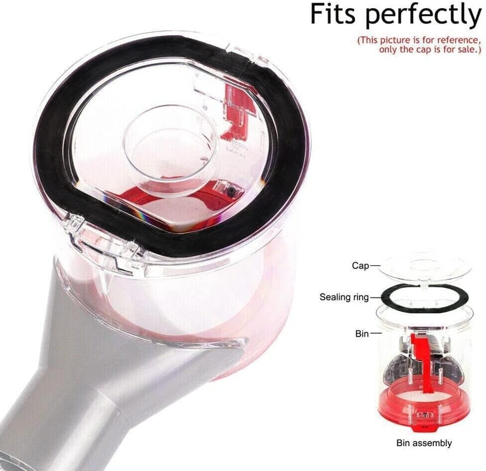 Detalle 2 de Chuancheng stofbakdeksel voor Dyson V7/V8, SV10/SV11, met afdichtring