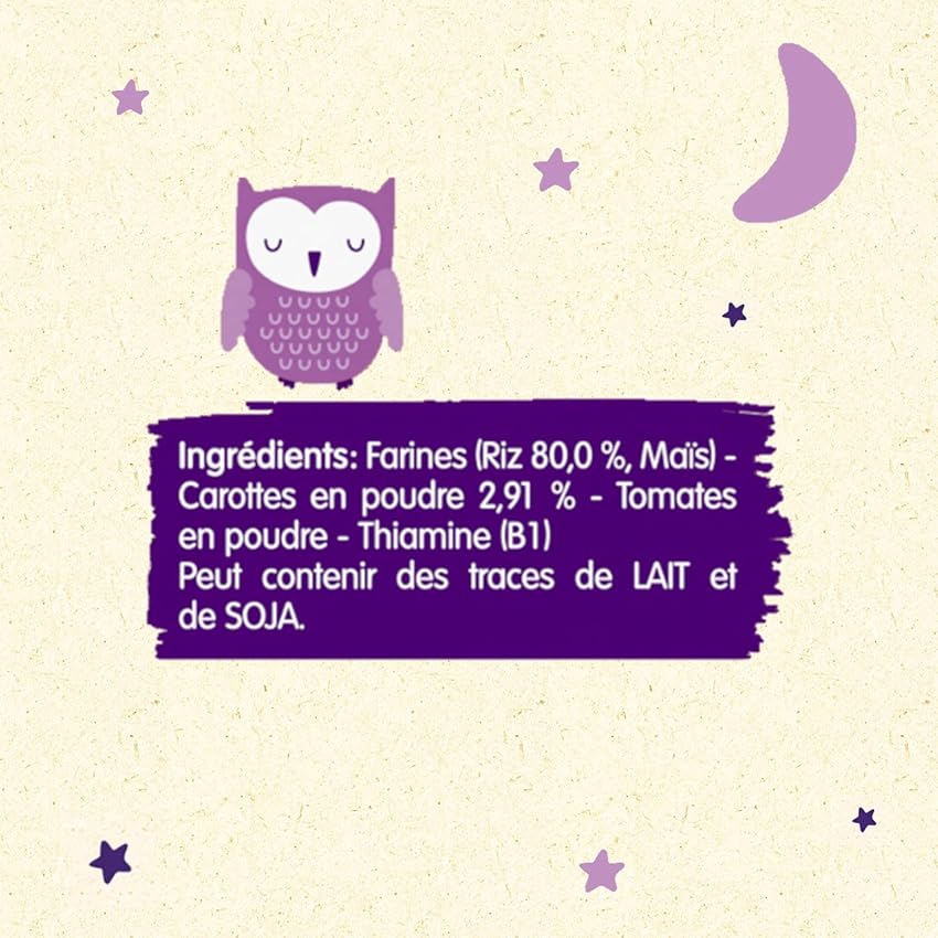 Detalle 2 de Blédina Blédîner céréales bébé 6 mois 210g 🥣