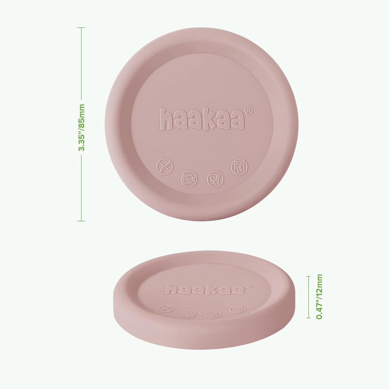 Thumbnail 6 de Couvercle Nouvelle Version pour Tire-lait Haakaa – Silicone Universel et Étanche, Rose Poudré