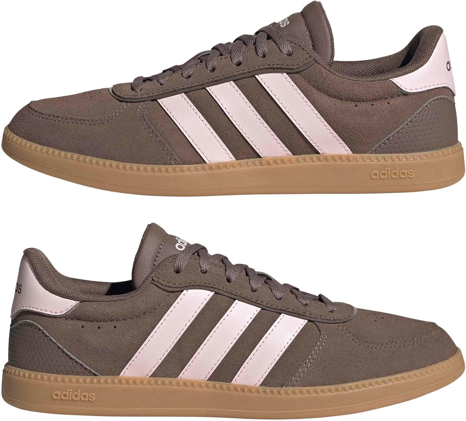 Thumbnail 6 de adidas Breaknet Sleek para mujer: zapatillas con empeine de piel y suela de goma