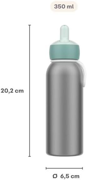 Detalle de Mepal Campus Flip-Up – butelka termiczna 350 ml, stal nierdzewna, Kraina Lodu 2