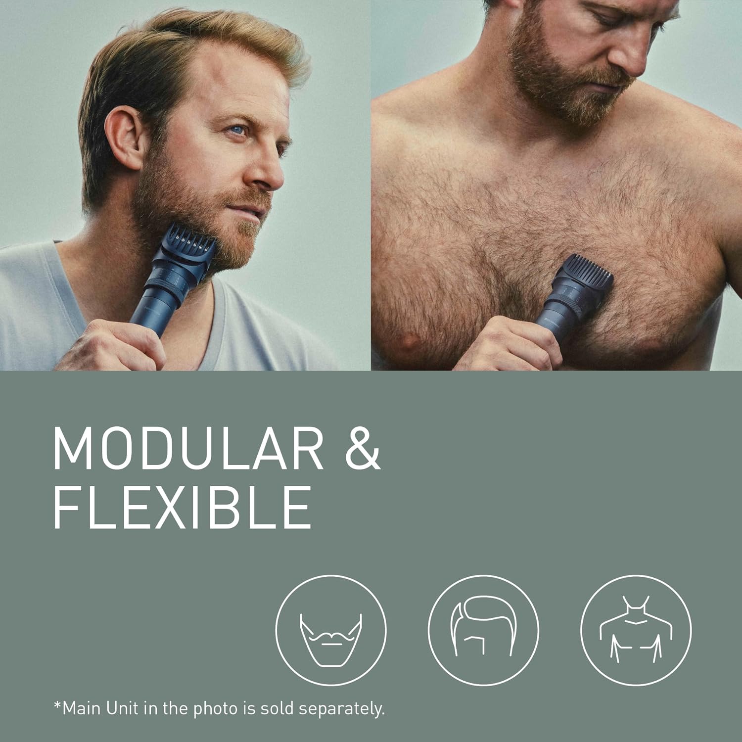 Detalle de Panasonic XSHAPE-TRIM MULTISHAPE tondeuse 58 réglages 💈