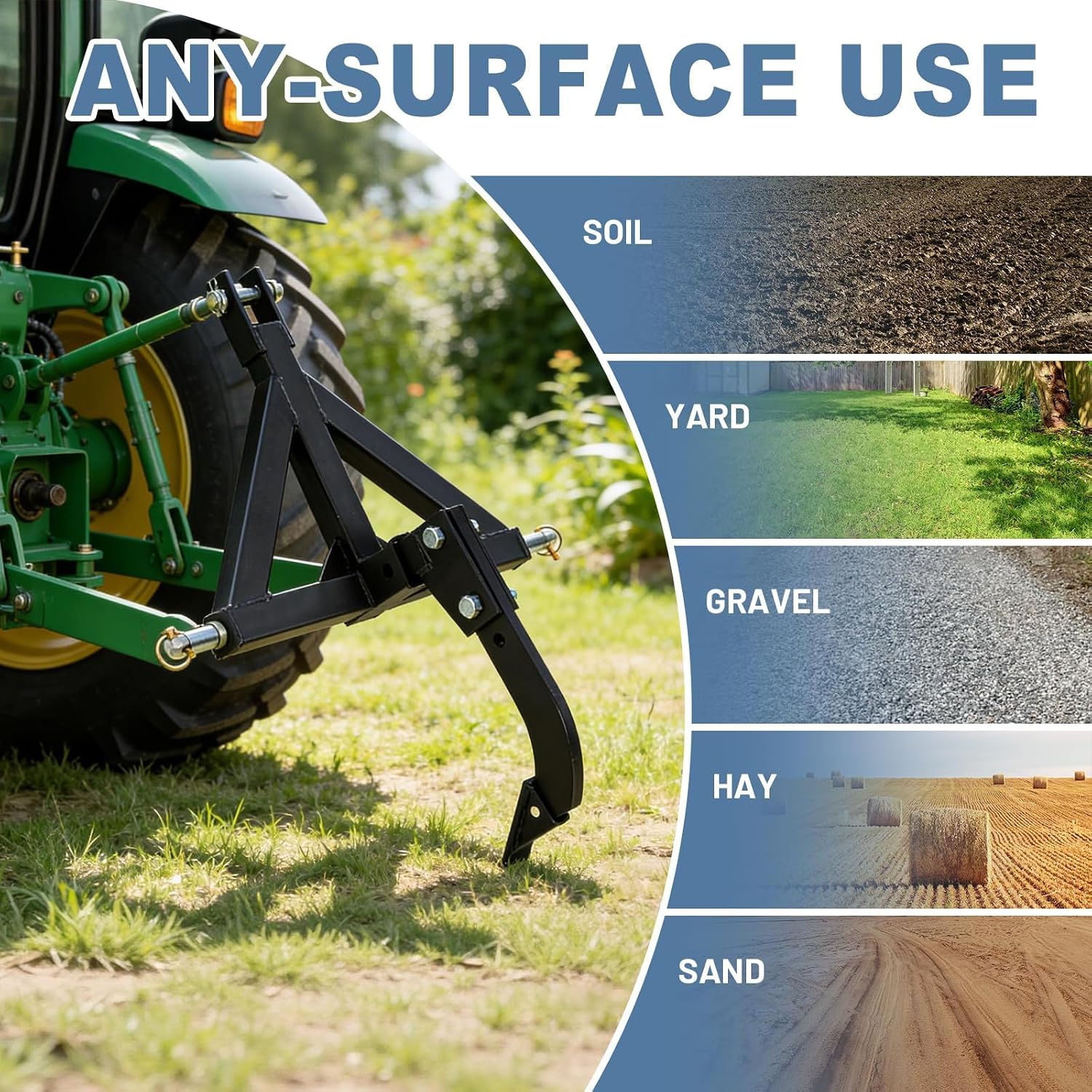 Thumbnail 6 de NEWBULIG Hitch-Mounted Trencher with Two Replaceable Teeth