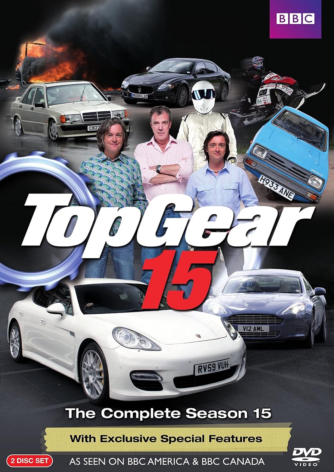 Detalle 2 de Top Gear 15 DVD-Video, 2-Disc Set with 6 Hours and 7 Minutes of Viewing