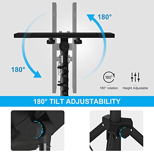 Thumbnail 7 de DECOSIS Projector Stand Tripod: Height-Adjustable Laptop & Projector Stand