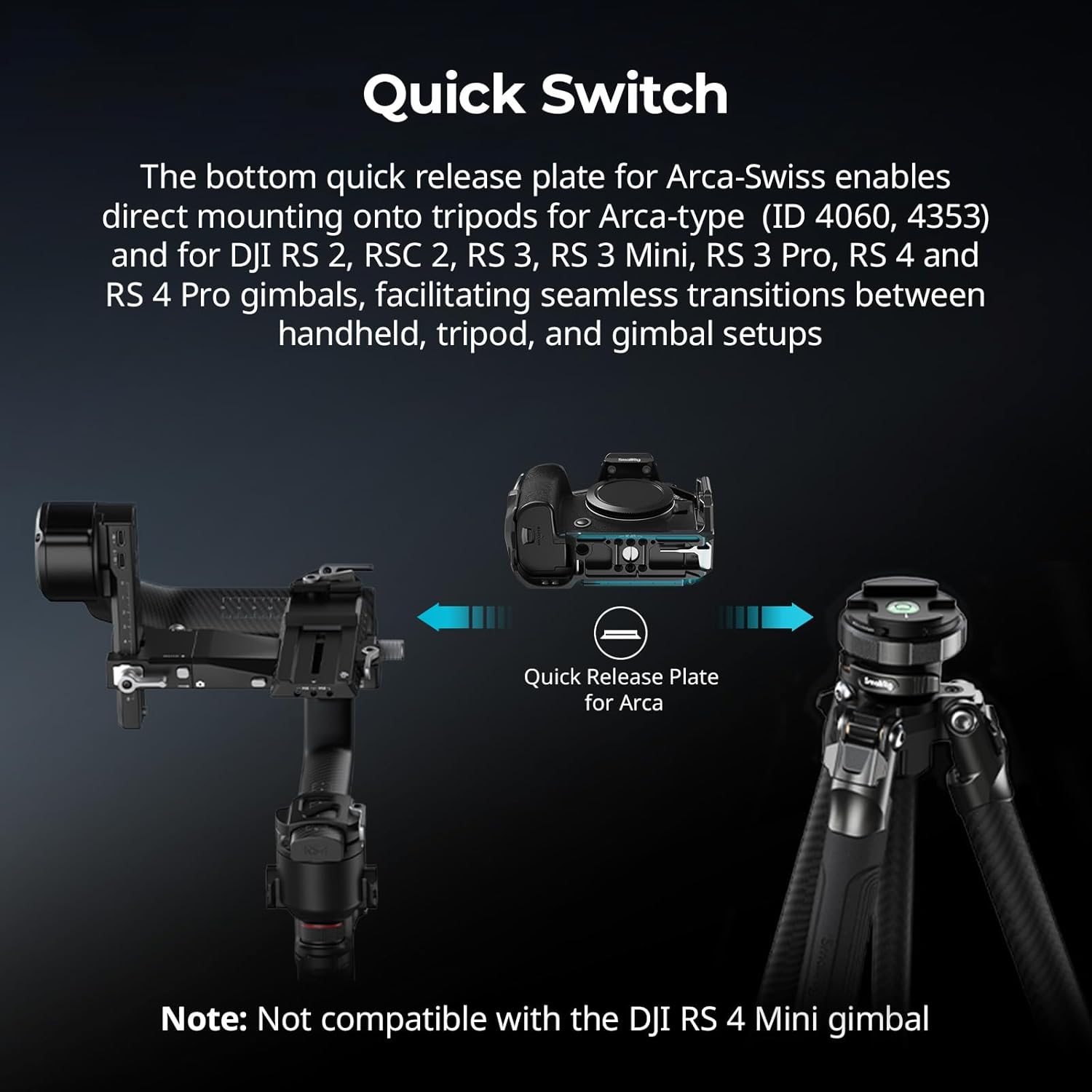 Thumbnail 6 de SmallRig HawkLock - Gabbia a sgancio rapido per Canon EOS R6 Mark III / R6 Mark II (5954)