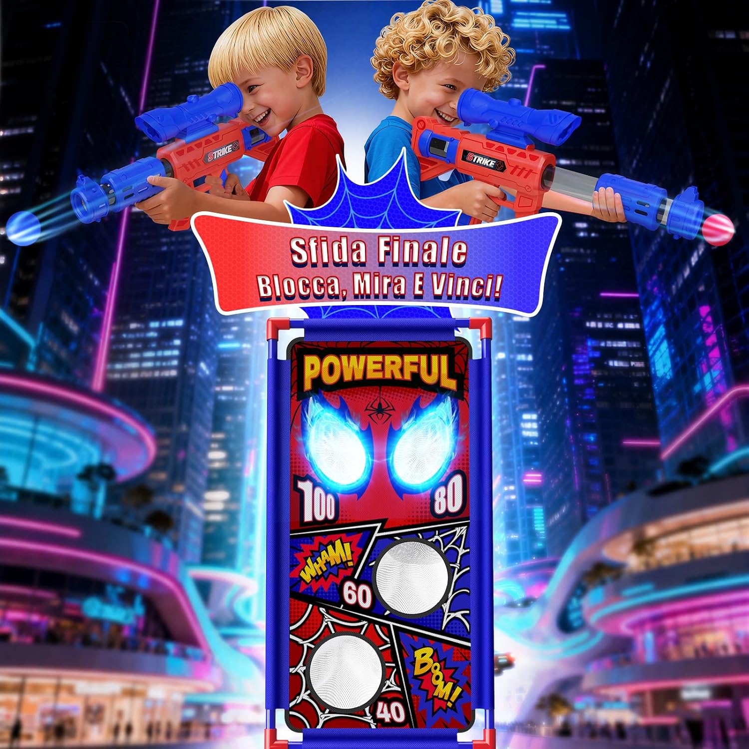 Detalle de Gioco tiro bersagli per bambini 3-9 anni