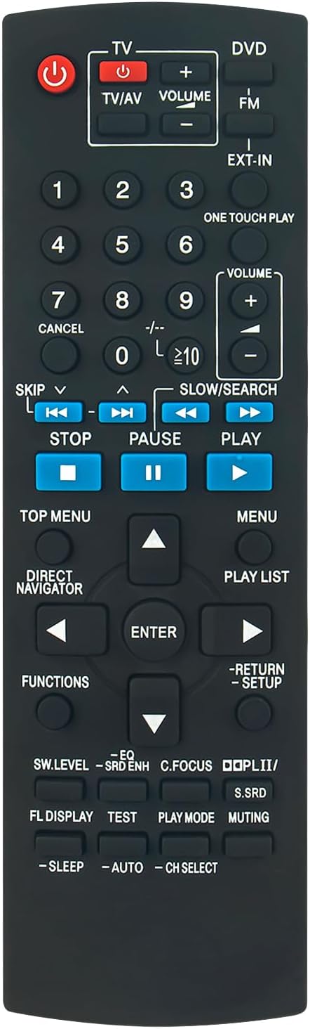 Detalle de N2QAYB000095 VINABTY Replacement Remote for Panasonic Theatre System