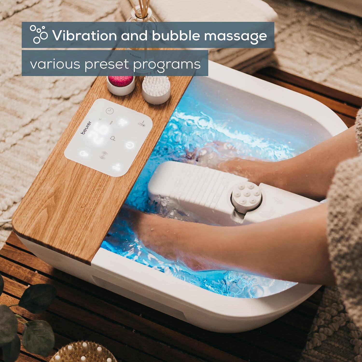 Detalle 2 de Beurer FB65UK Wellness Foot Spa 48°C