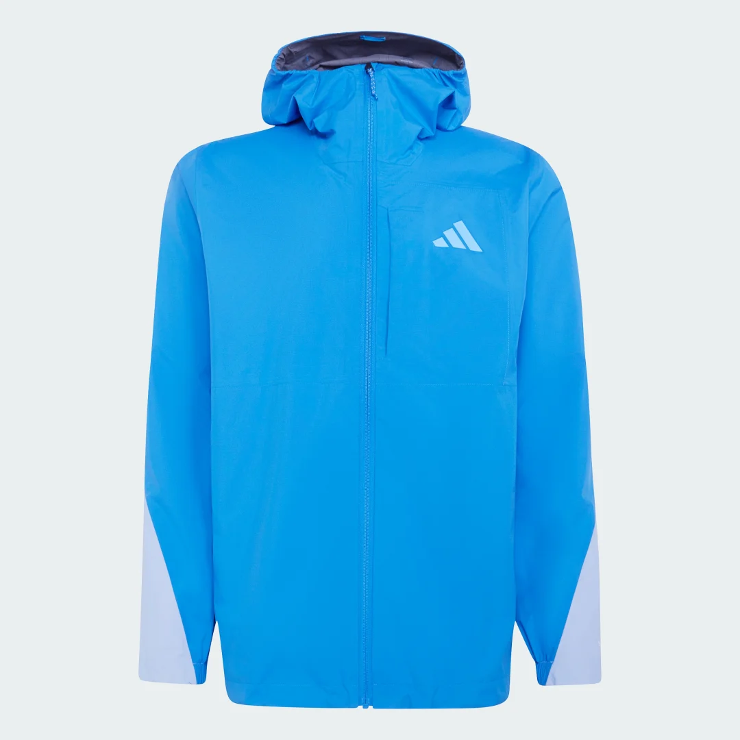 Thumbnail 3 de Chubasquero Terrex Multi 2.5 Layer CLIMAPROOF de Adidas — azul, para salidas al aire libre