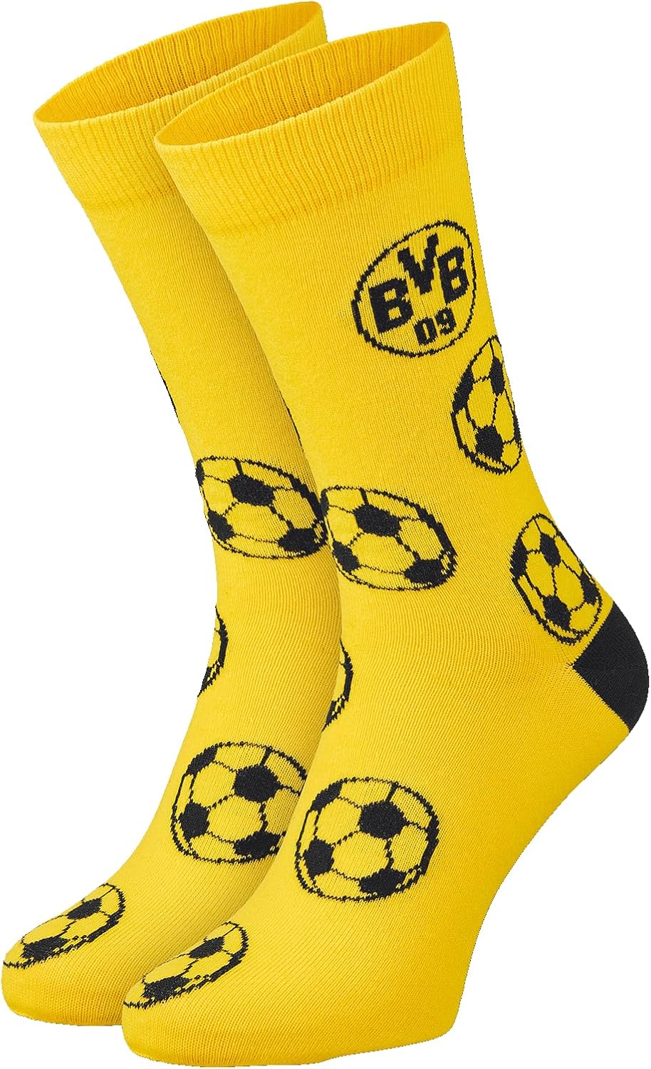 Thumbnail 3 de Borussia Dortmund 24992900 – skarpety unisex dla kibiców, 2 pary z napisami