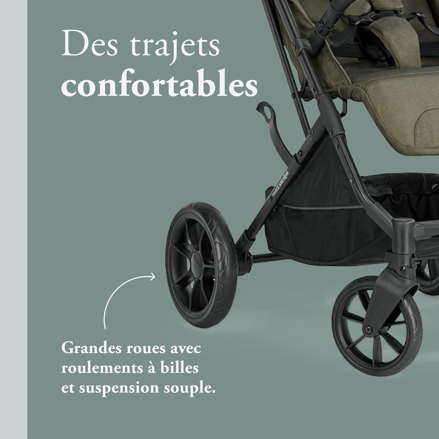 Thumbnail 2 de Inglesina Zenit poussette compacte vert jusqu’à 22 kg