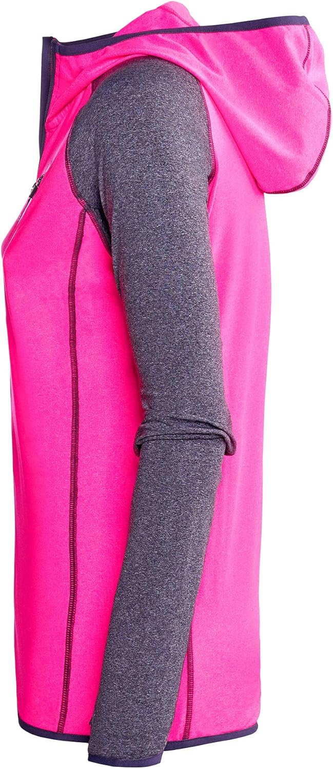 Detalle de Veste polaire à capuche pour femme Black Crevice BCR297980