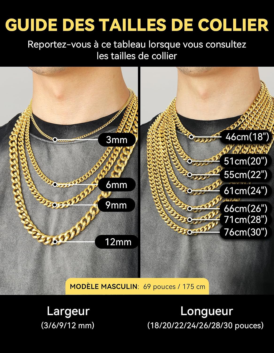 Detalle 1 de ChainsHouse Collier 46 cm