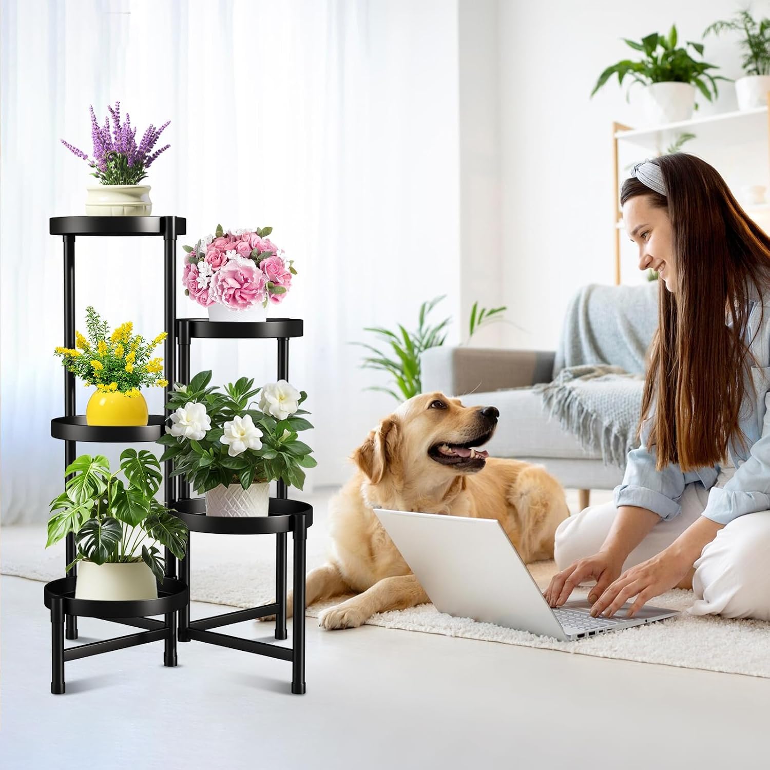 Thumbnail 6 de Plant Stand, 5-Tier