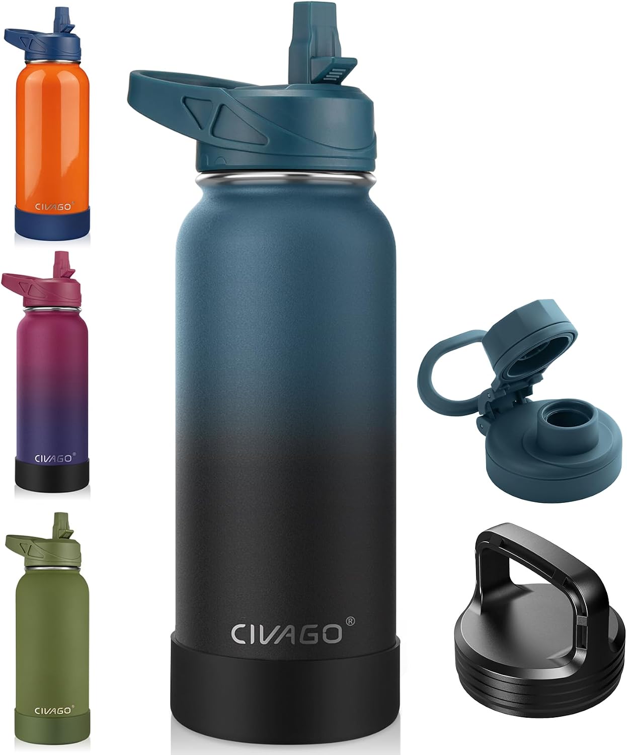 Thumbnail 5 de CIVAGO 32 oz Insulated Water Bottle 🥤