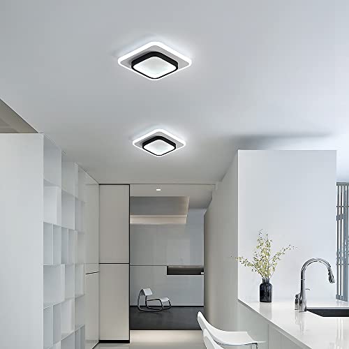 Detalle de DELIPOP Lámpara de Techo LED 21W 2350LM Cuadrada 24 cm, 6500K