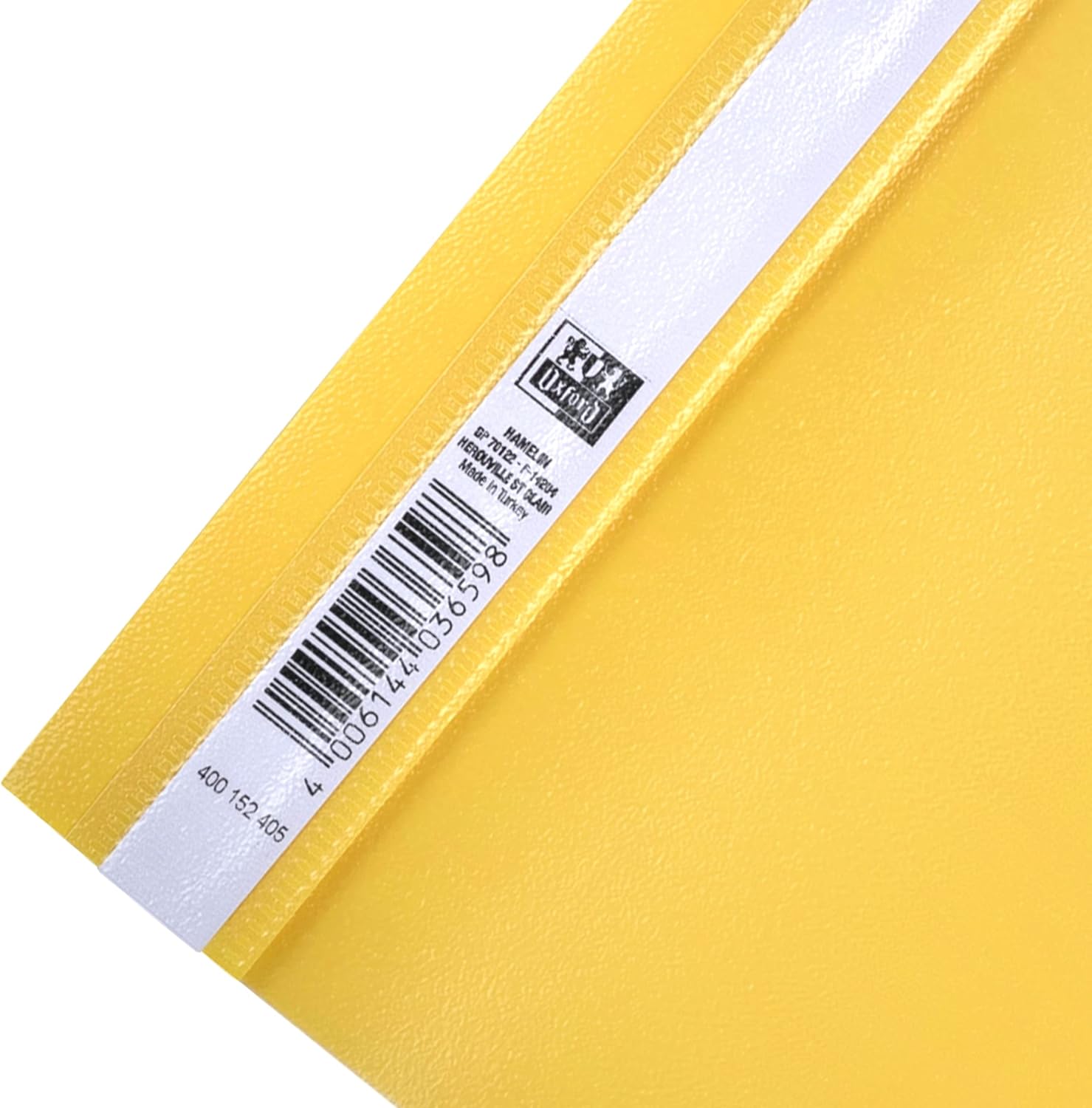 Thumbnail 2 de Oxford Schnellhefter A4 aus Kunststoff, gelb – 10er-Pack für übersichtliches Archivieren