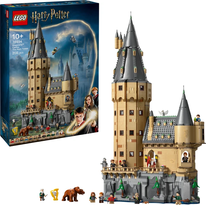 Thumbnail 8 de LEGO Harry Potter Schloss Hogwarts: Der Hauptturm (76454) – Große Bau- und Sammelherausforderung