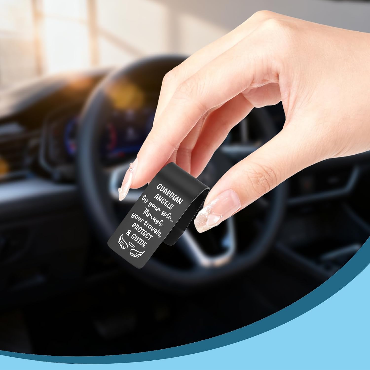 Detalle de Stainless Steel Car Visor Clip