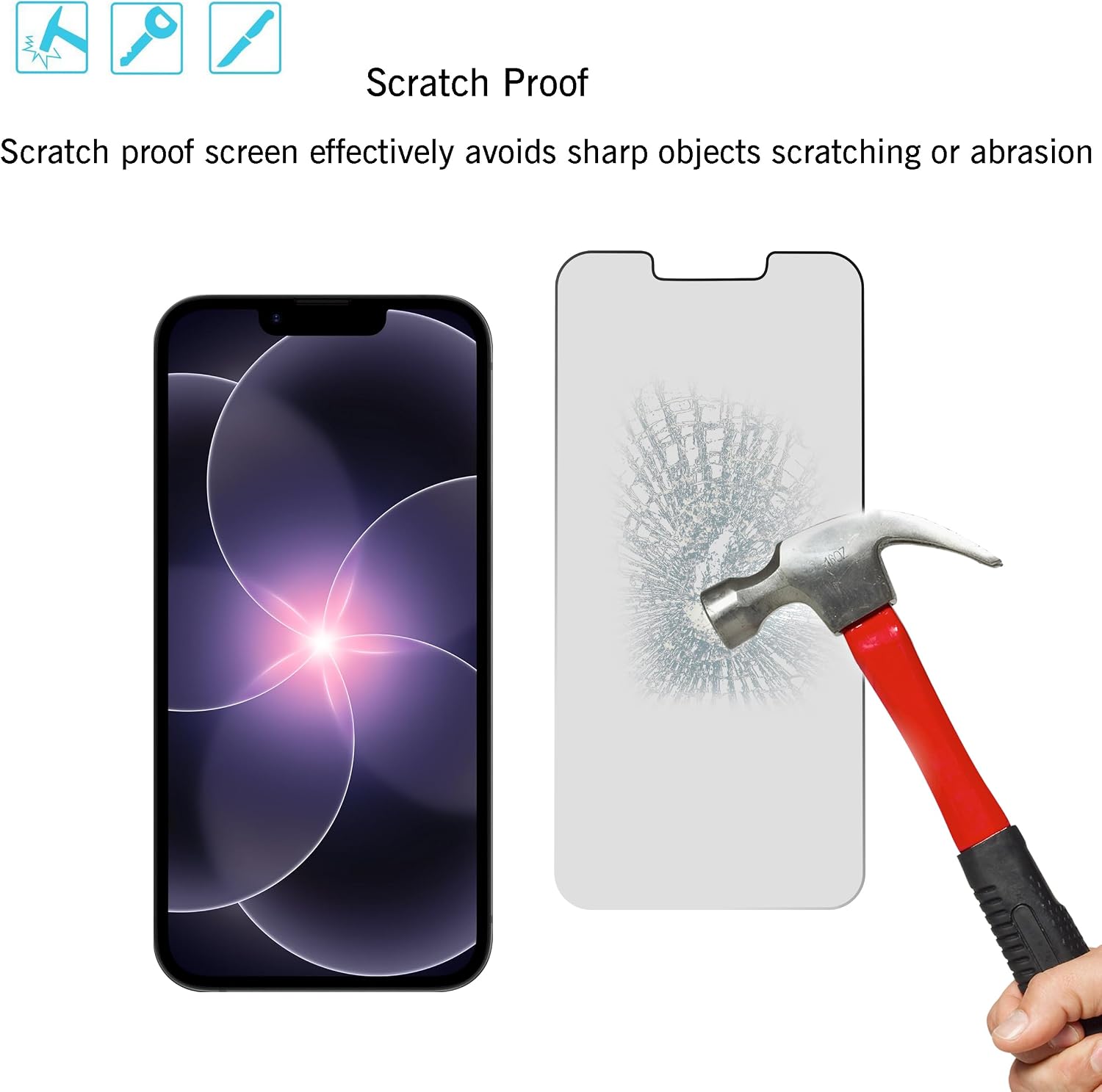 Thumbnail 4 de Ailun Privacy Screen Protector 2 Pack 6.1 Inch